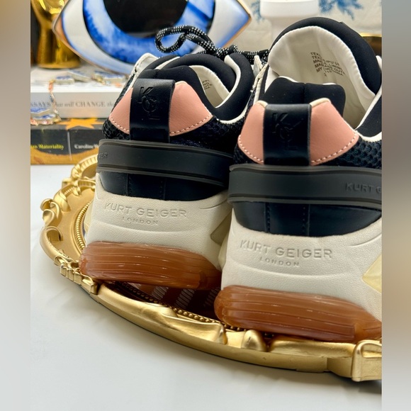🆕 KURT GEIGER LONDON 🧿 NWOB Letta Platform Sneakers, Sz 37 - Picture 8 of 16